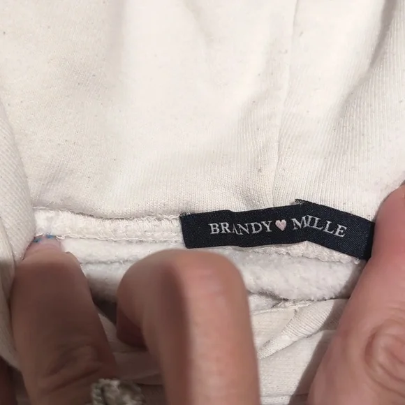 Brandy Melville Butterfly Hoodie Rare - Picture 6 of 7